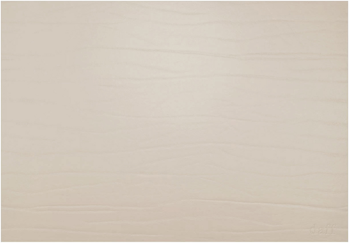 Placemat 31x42cm Beige LEATHERIXX DUMBO