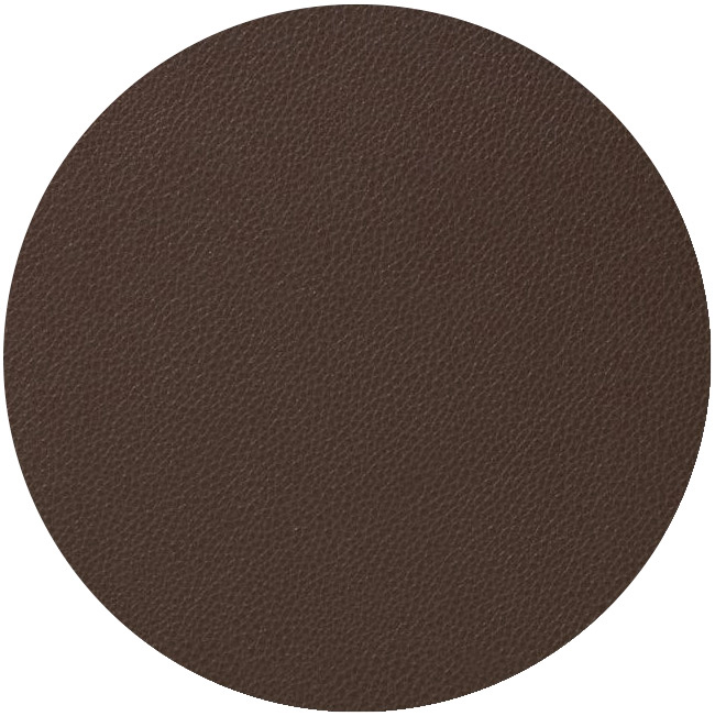 Coaster 10cm Dark brown LAV