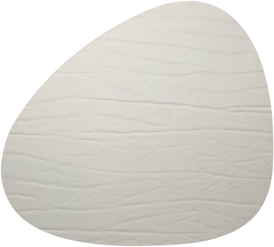 Set de table Islande 37,5x43cm argent LEATHERIXX DUMBO