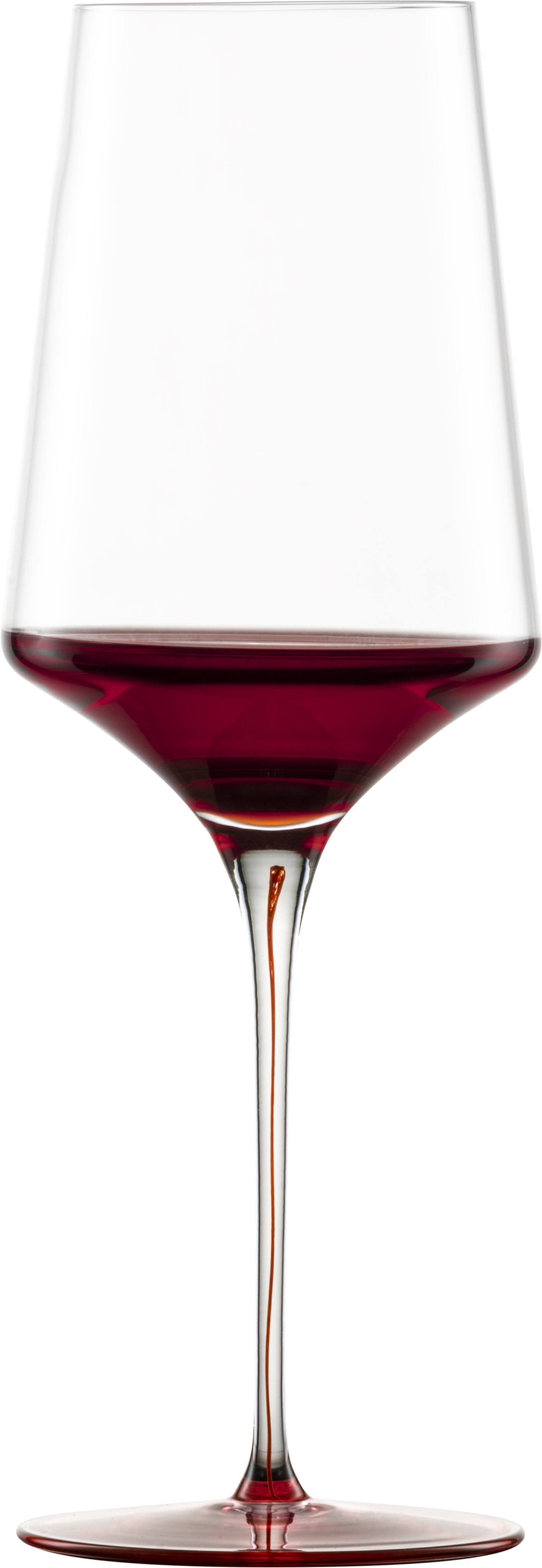 Copa de vino tinto rojo antiguo Ink