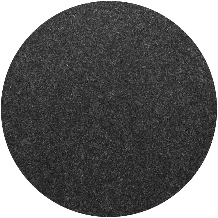 Untersetzer 20cm Anthrazit Melange WOLLFILZ
