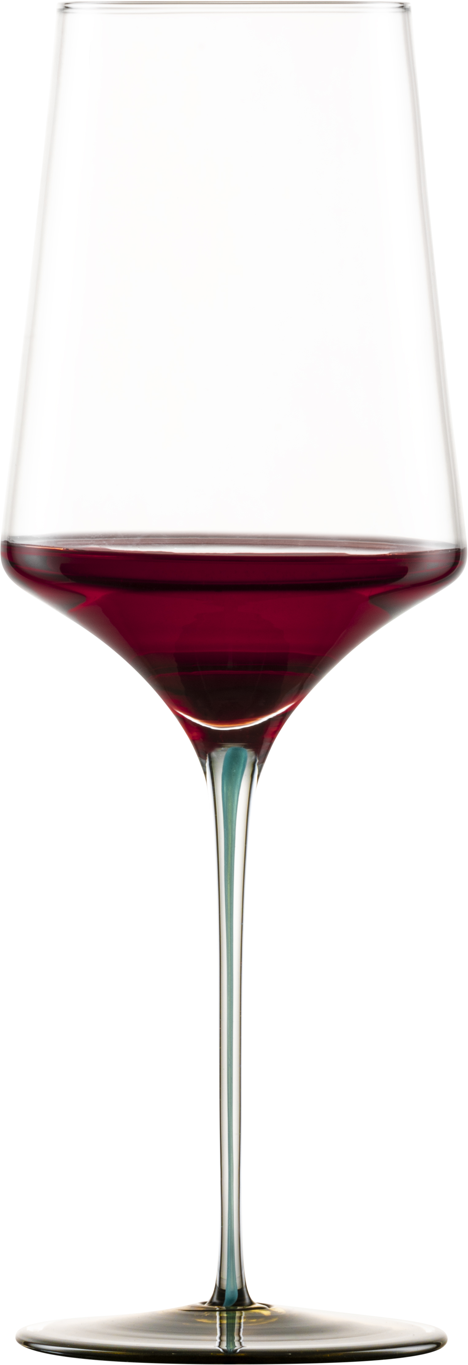 Copa de vino tinto ocre verde Ink