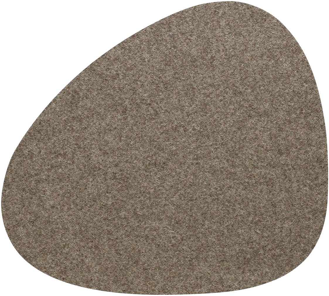 Placemat Island 37,5x43cm Stone Melange FIBERIXX