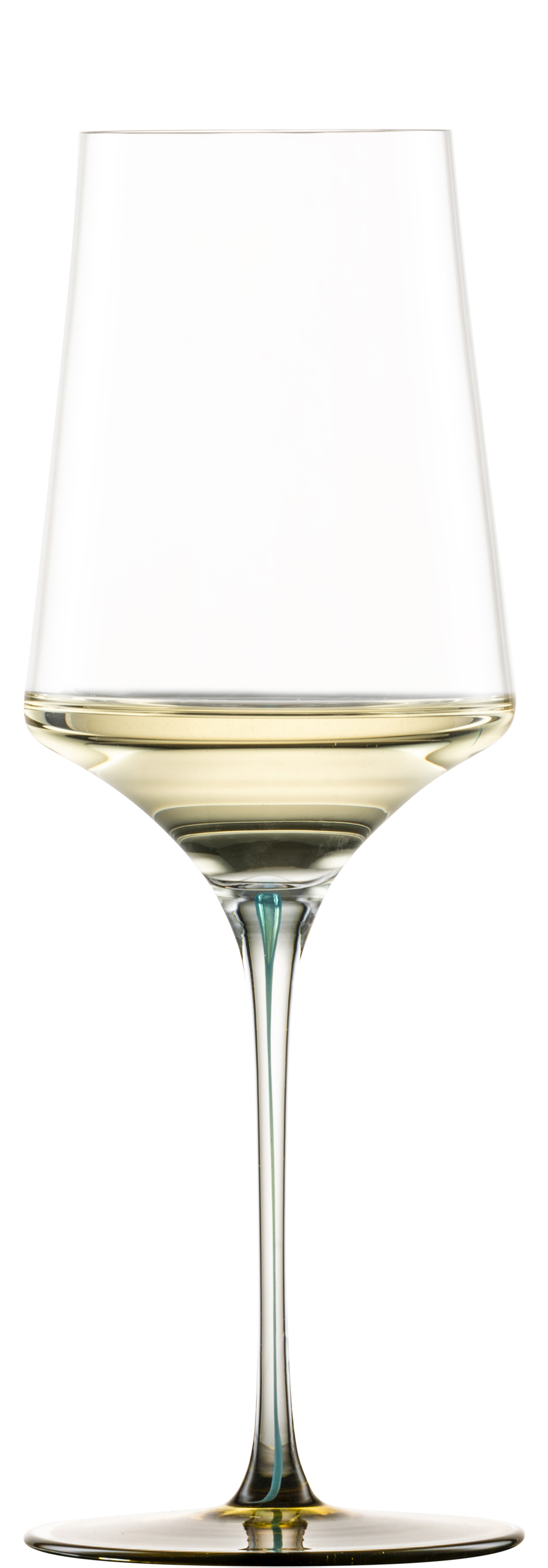 Copa de vino blanco ocre verde Ink