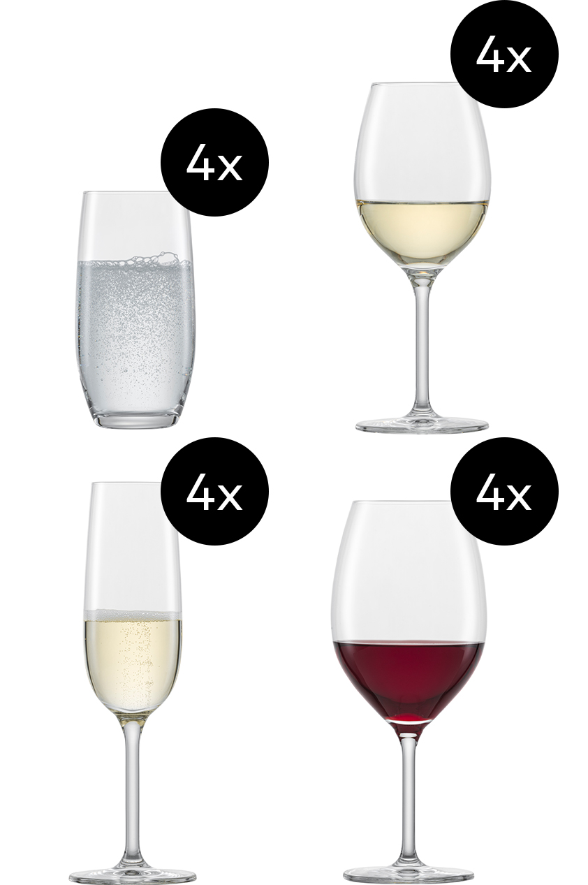 16-piece glass set For You