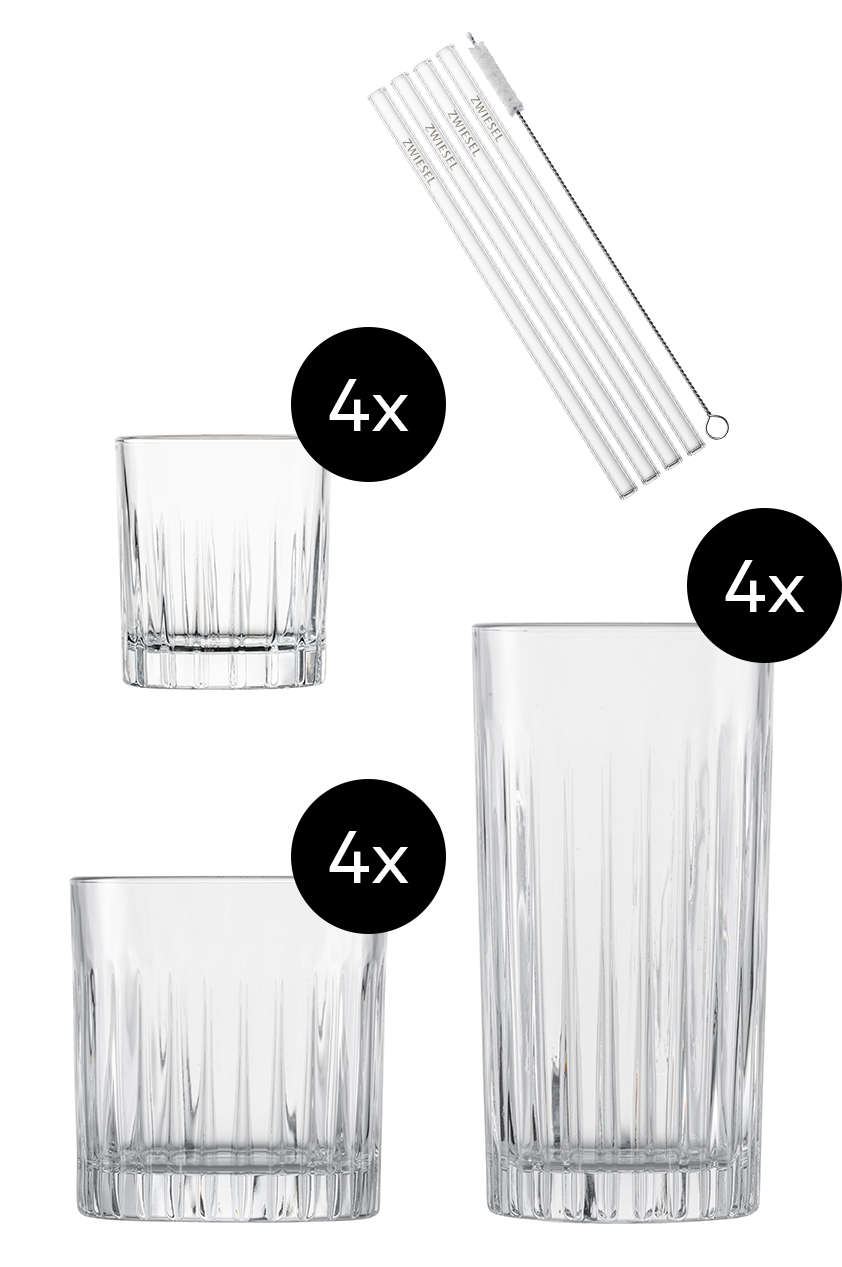 Bundel] Shot glaasjes, Borrelglaasjes - New York Bar, set van 6 - 55 ml