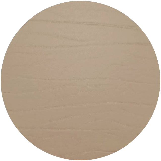 Coaster 10cm Taupe LEATHERIXX DUMBO