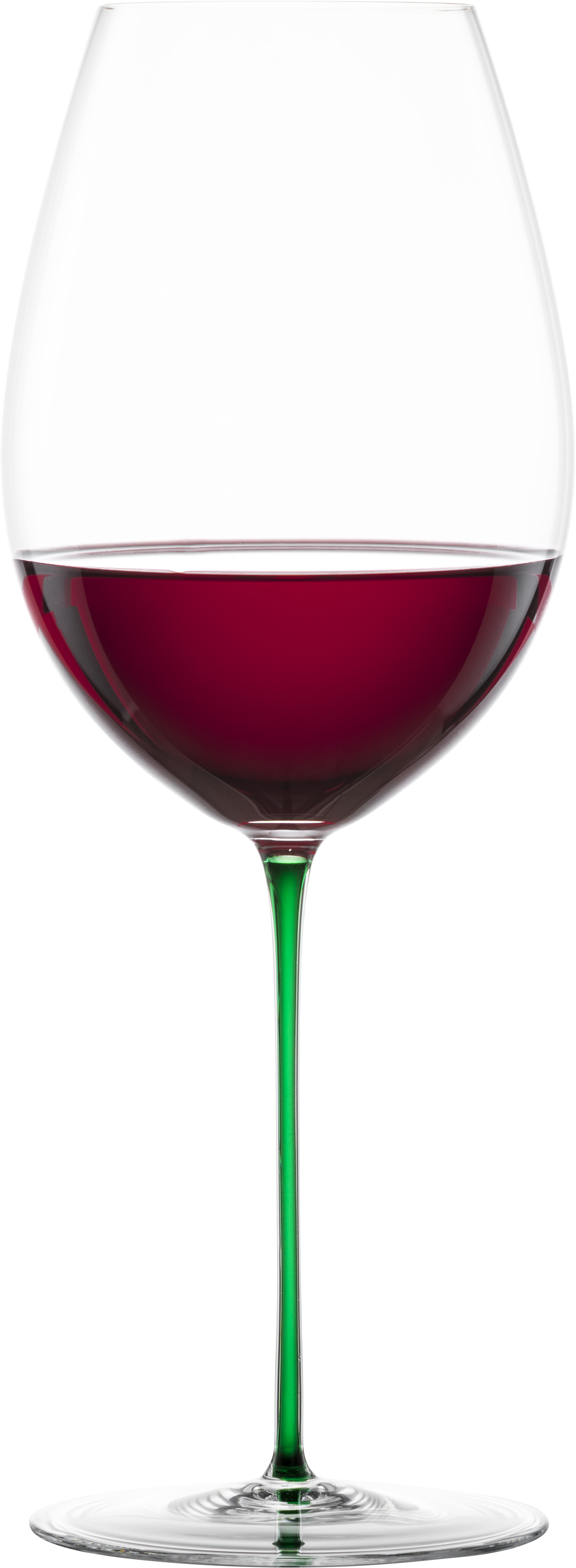 Limited Edition: Rotwijn glas berylgroen Enoteca Colors