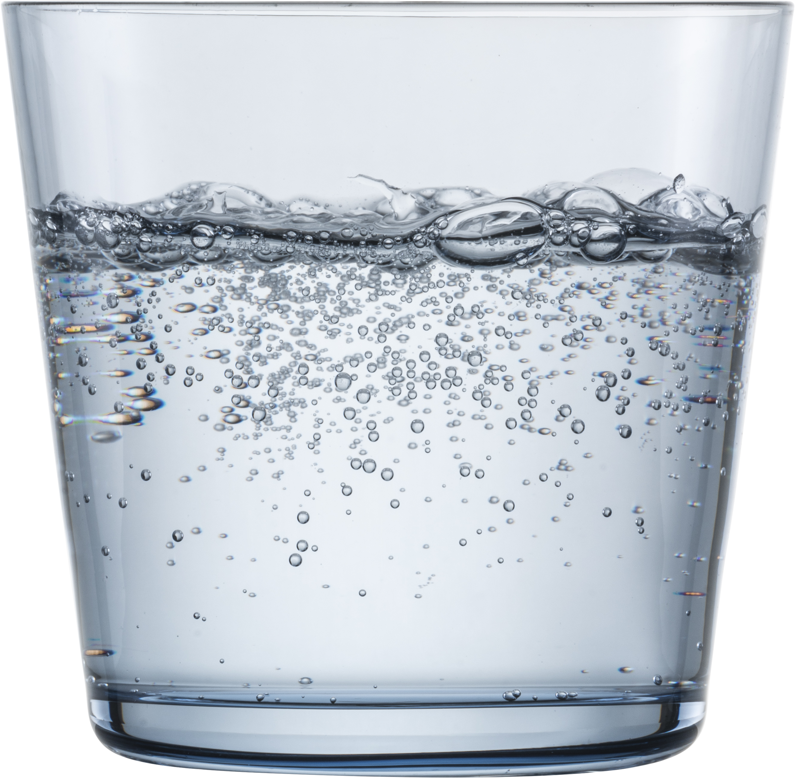 Verre à eau bleu fumé Together petit
