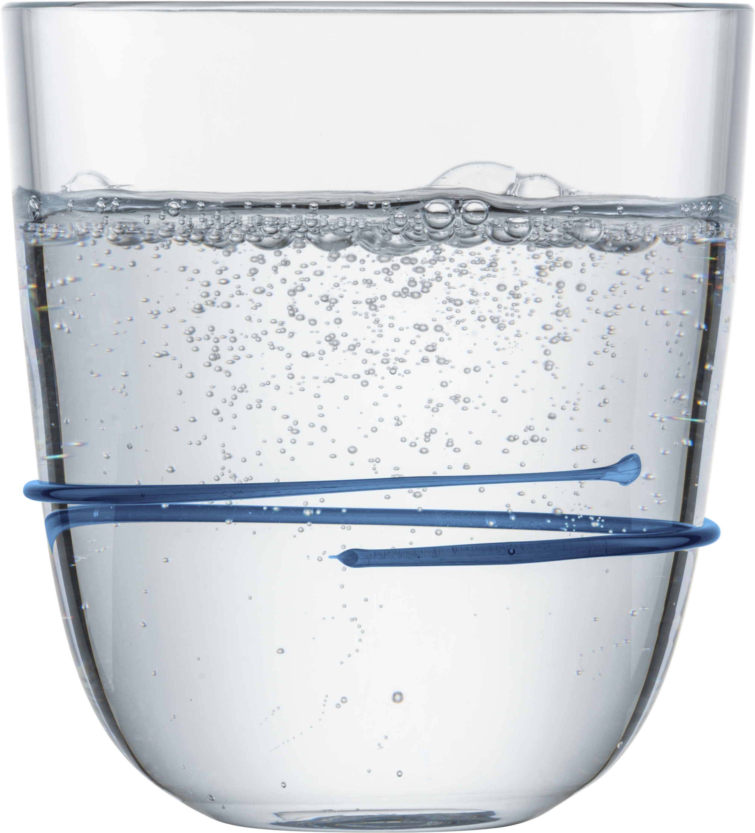 Becher blau Aura