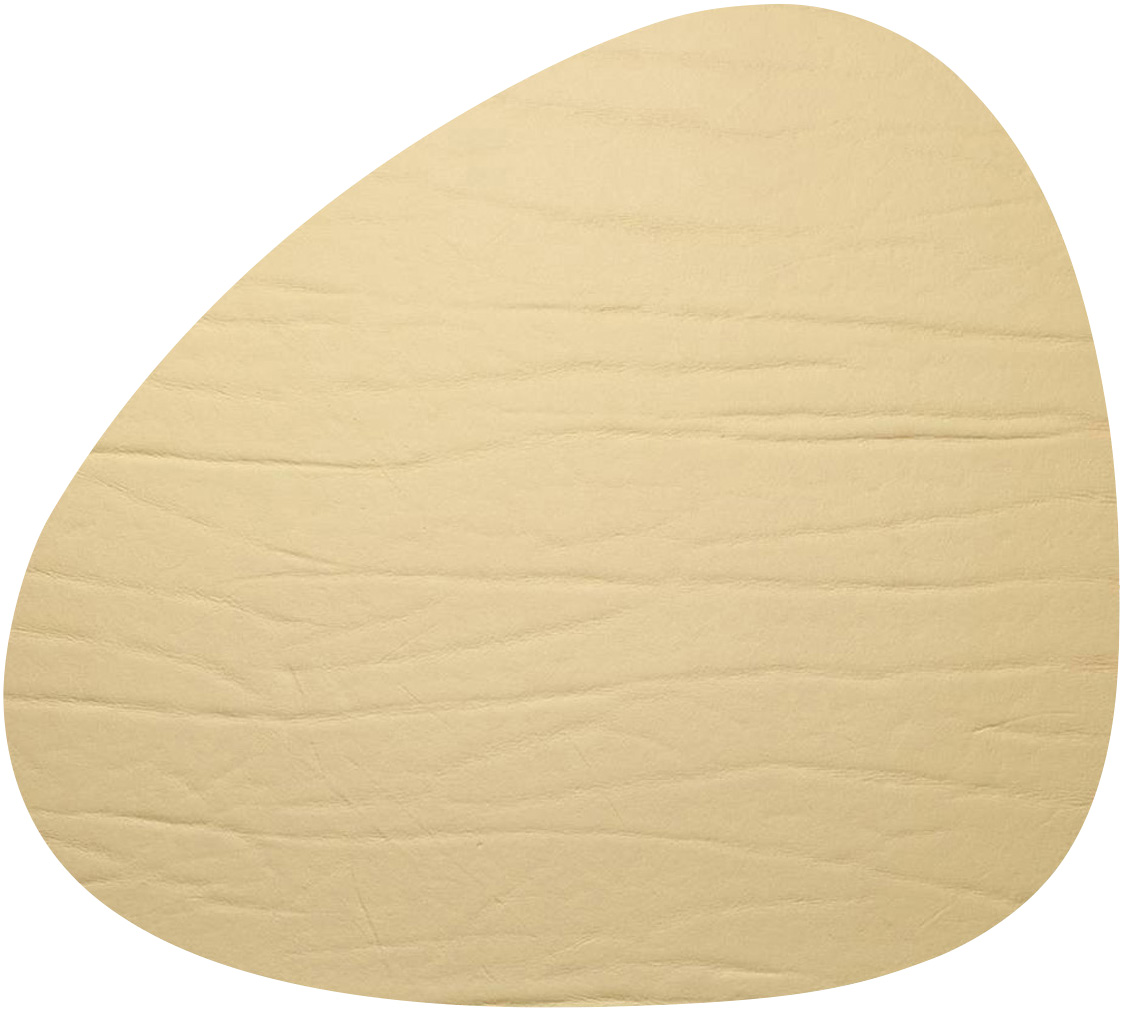 Placemat Iceland 37,5x43cm Gold LEATHERIXX DUMBO