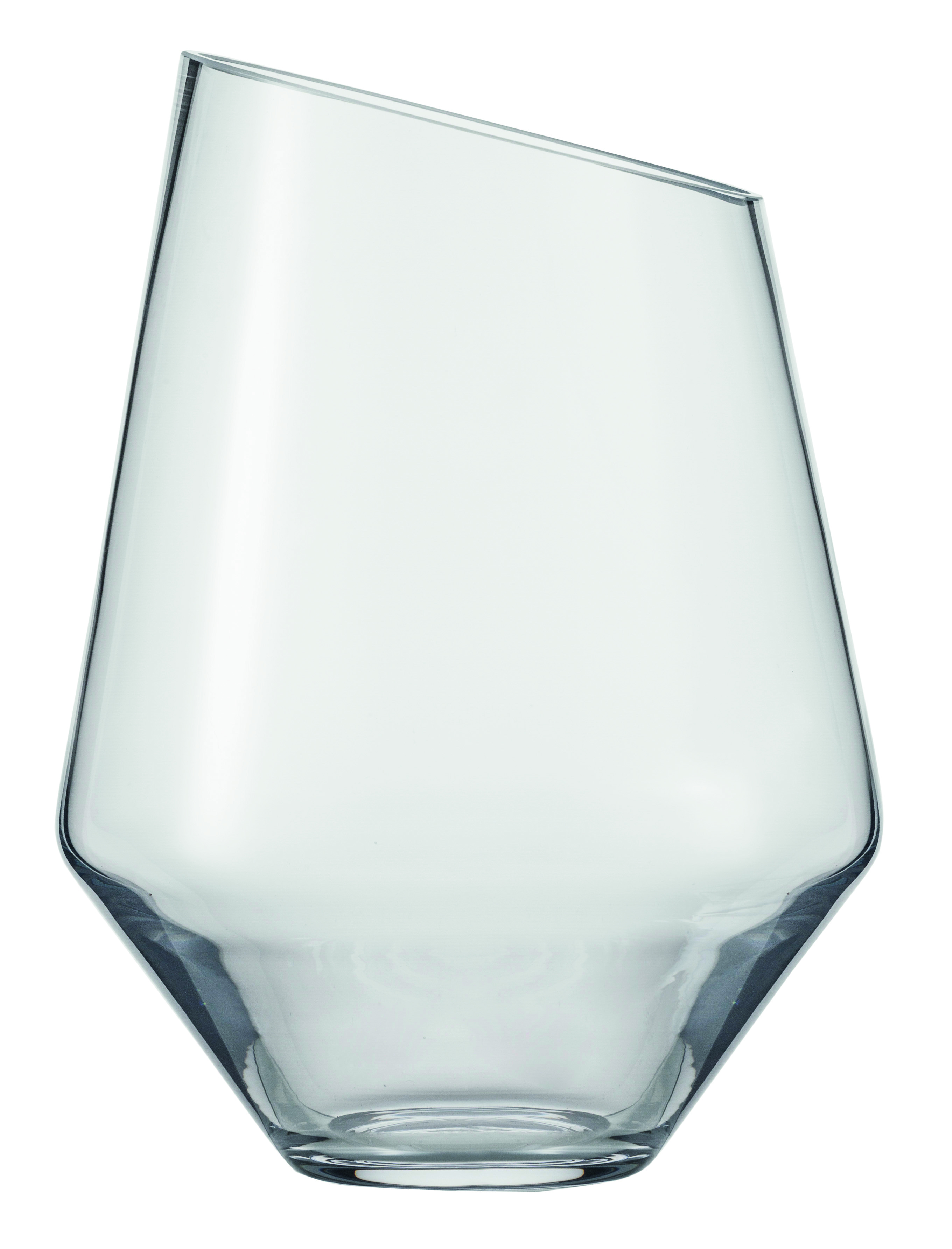 Vase / storm light crystal large Diamonds 