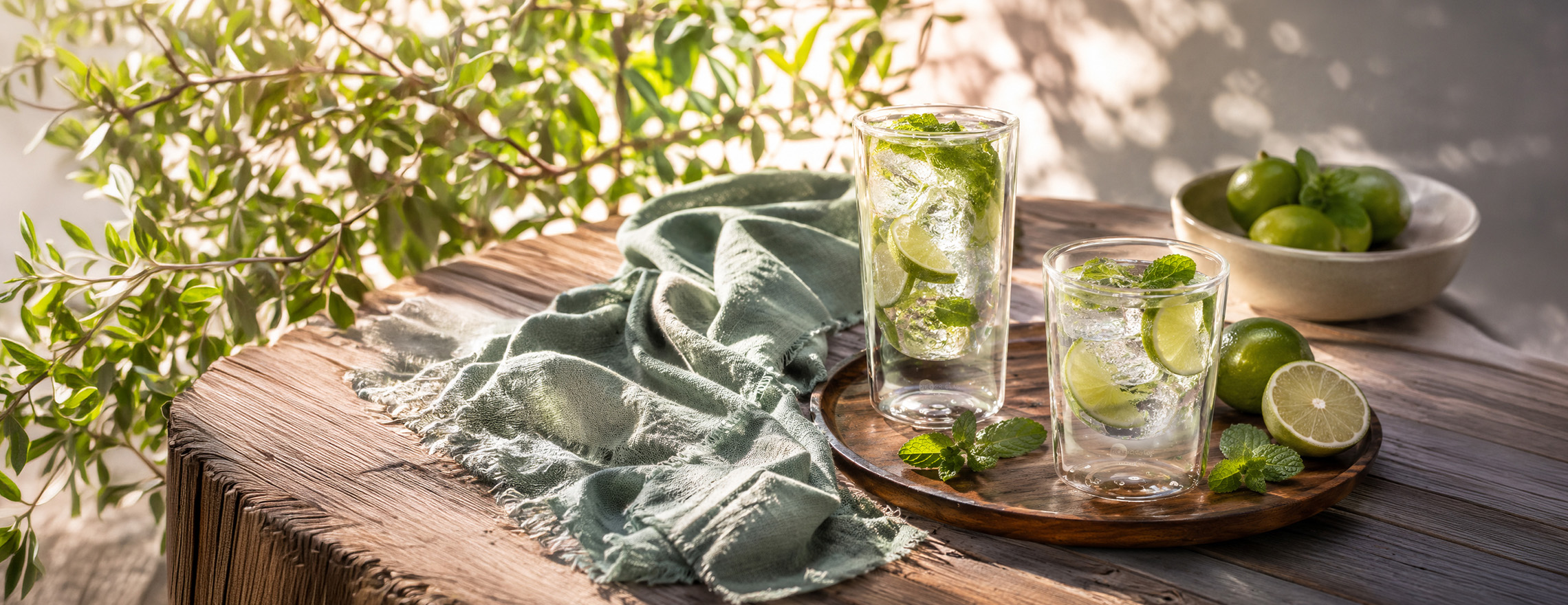 Hot n Cool Thermo Cups Summer-Lime-Drinks