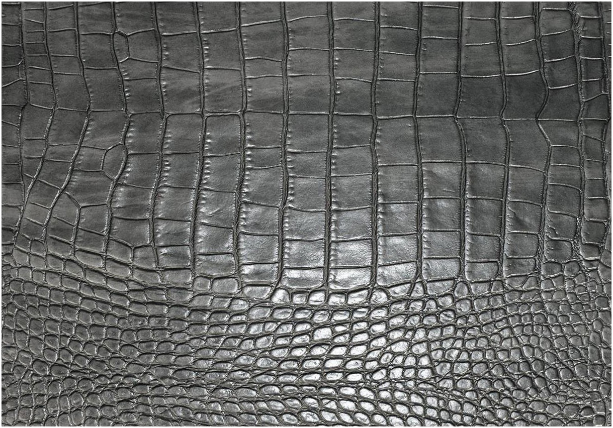 Tischset 33x45cm Schiefer LEATHERIXX GATOR