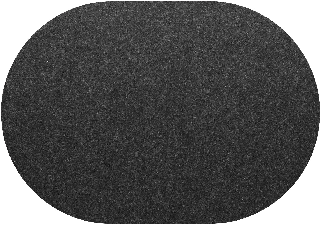 Set de table 34x42cm Anthracite Mélange FEUILLE DE LAOL