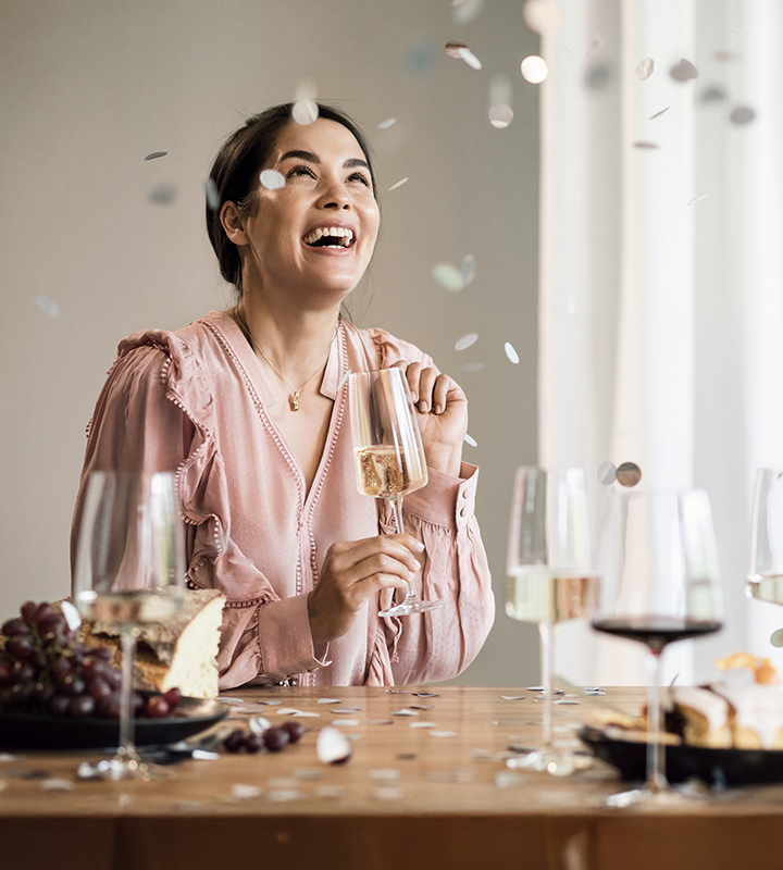 Vivid Senses Champagne Glass