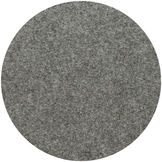 Coaster 10cm flannel melange FIBERIXX