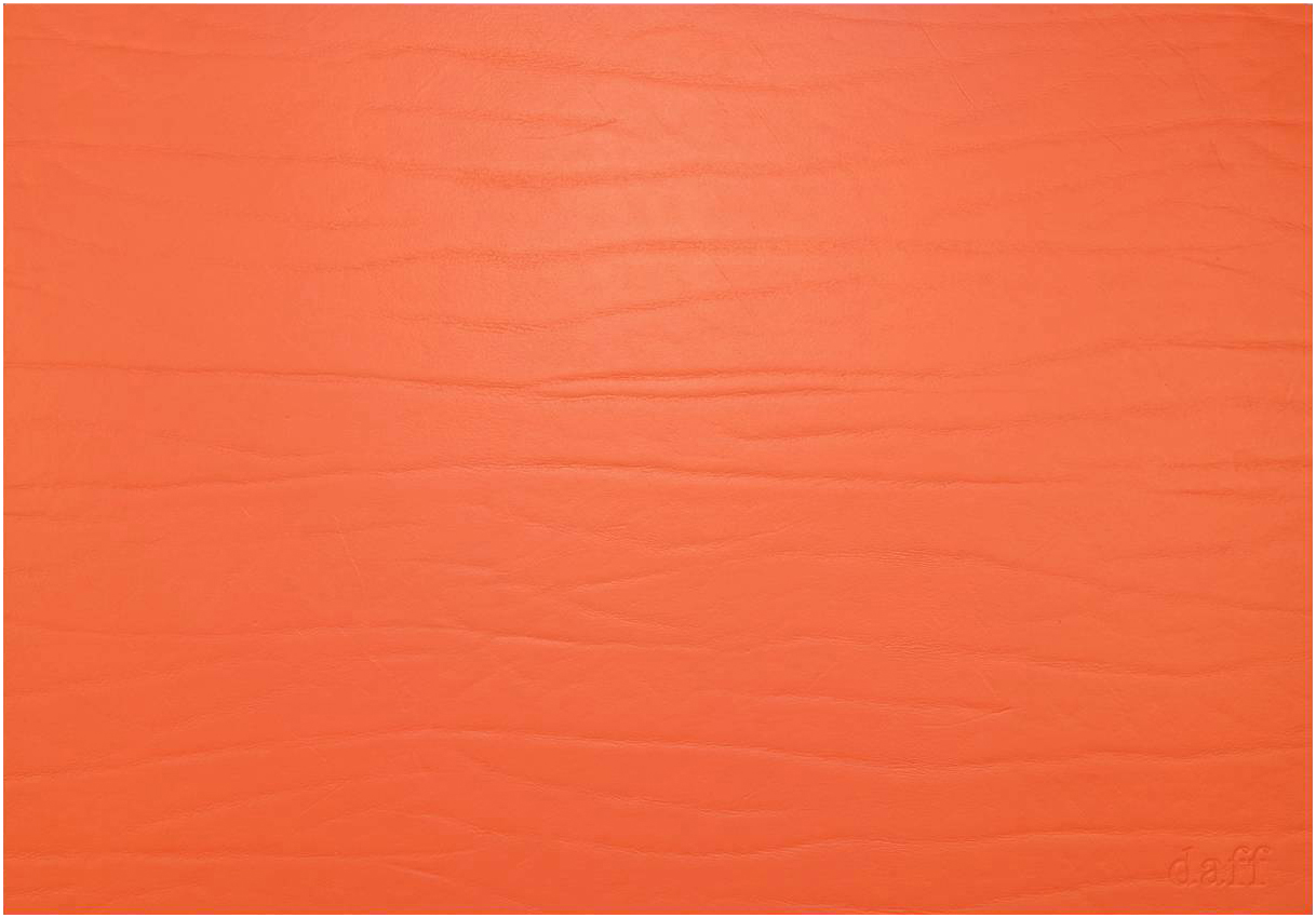 Placemat 31x42cm Orange LEATHERIXX DUMBO