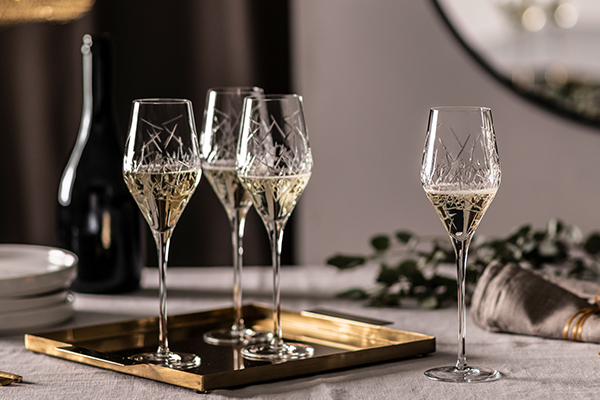 Verres à champagne