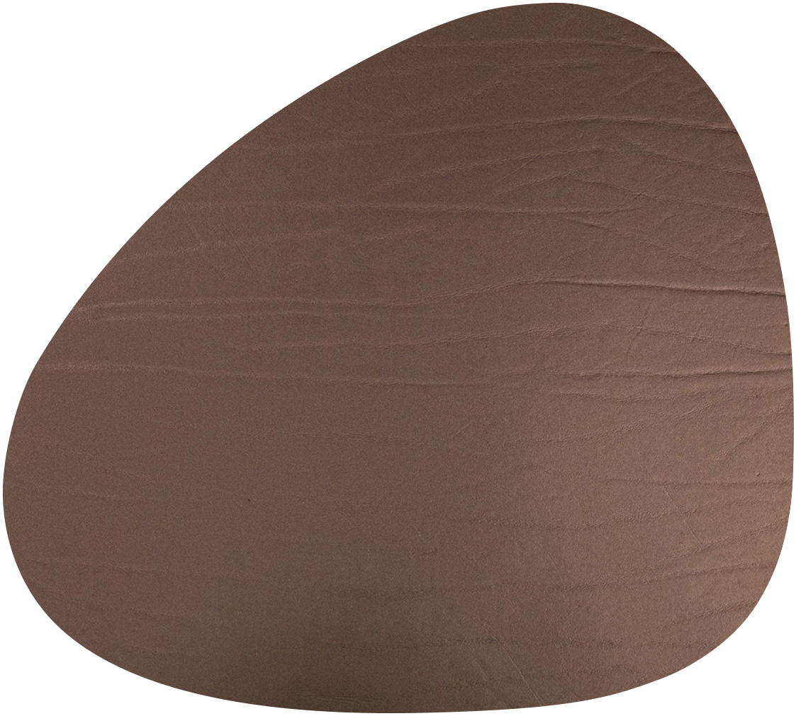 Placemat Iceland 37.5x43cm Vulkano Metallic LEATHERIXX DUMBO
