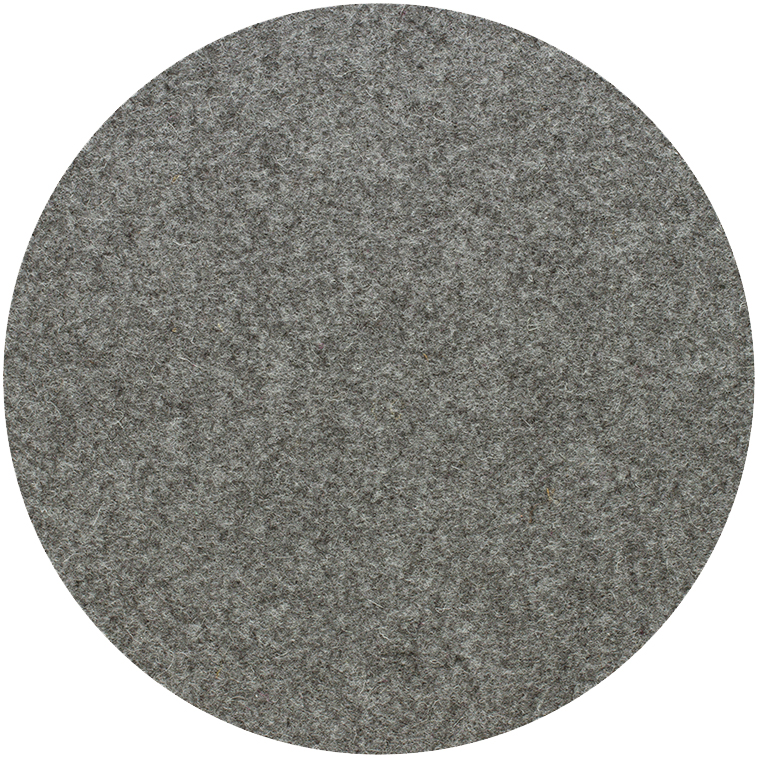 Untersetzer 20cm Flanell Melange WOLLFILZ