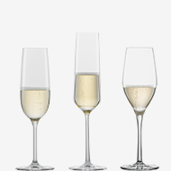 Sparkling wine glasses