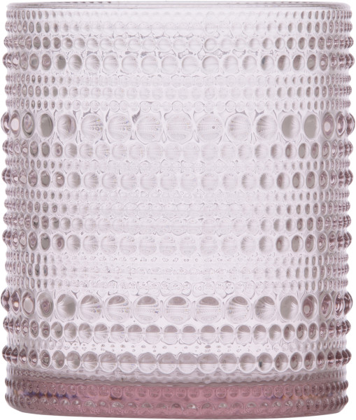 Fortessa Drinkware - Vaso universal rosa Jupiter - T1000420406 - Gr42 - fstu