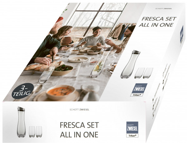 Preview: Fresca Set »All-in-One« | carafe and glasses