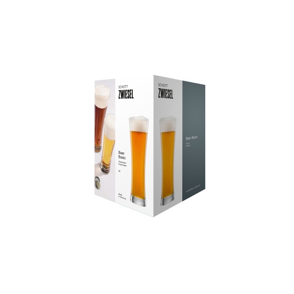 Schott Zwiesel - Set of four Wheat beer Beer Basic - 130007 - Gr0,5 - imp