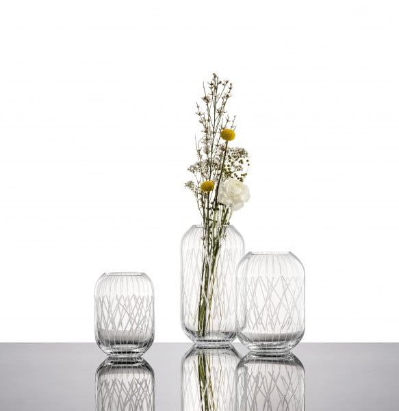 Vorschau: Vase mittel Network - Limited Edition