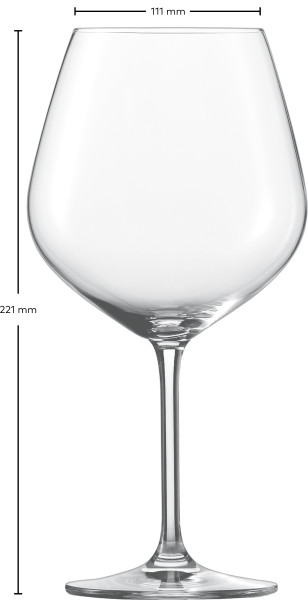 Burgunder Rotweinglas Forté