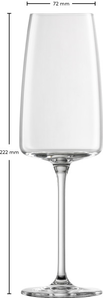 Zwiesel Glas - Sparkling wine glass light & fresh Vivid Senses - 122430 - Gr77 - fstu-2