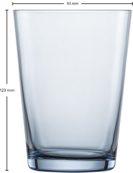 Zwiesel Glas - Water glass smoky blue Together - 122345 - Gr79 - fstu-2