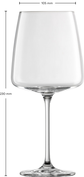 Zwiesel Glas - Weinglas samtig & üppig Vivid Senses  - 122428 - Gr140 - fstu-2